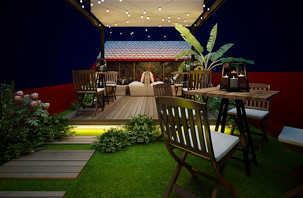 Thiết Kế Nội Thất Nhà Hàng Mojito Bar & Lounge