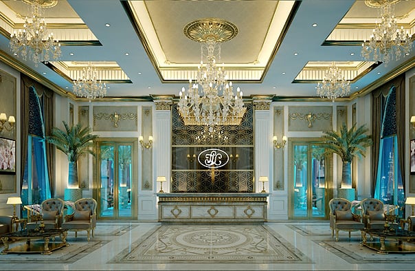 thiết kế nội thất nhà hàng tiệc cưới lã vọng