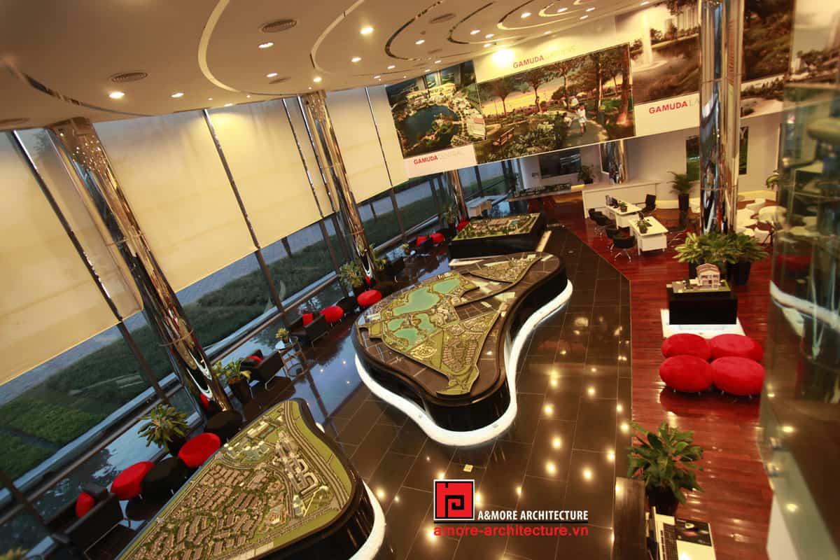 Thiết kế nội thất Sàn giao dịch