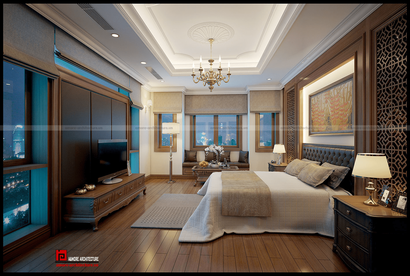 thiết kế nội thất biệt thự liền kề
