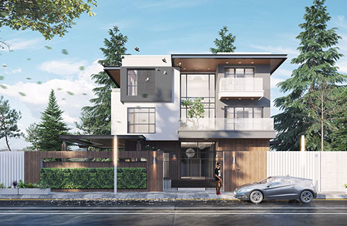 Thiết kế kiên trúc biệt thự