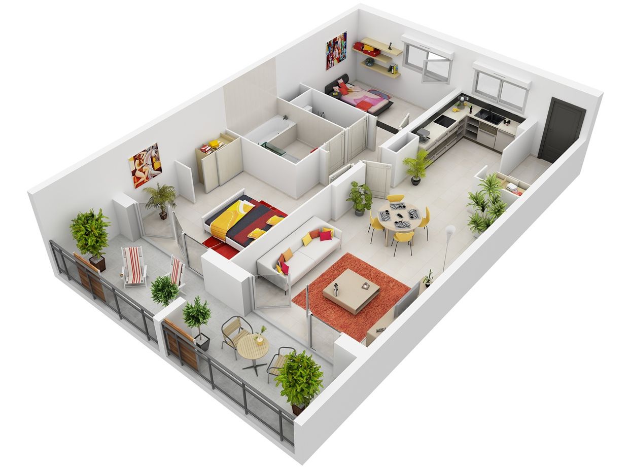 thiet ke noi that chung cu 90m2 2 min 3 - Thiết kế nội thất chung cư 90m2: Tối ưu hóa không gian sống, đẹp hiện đại thi công trọn gói