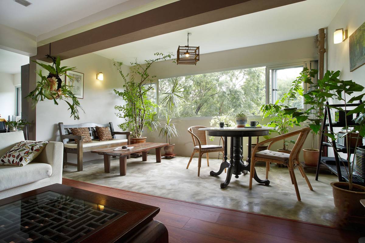 10 Mẫu nội thất phòng khách nhà vườn  cập nhật xu hướng thiết kế mới