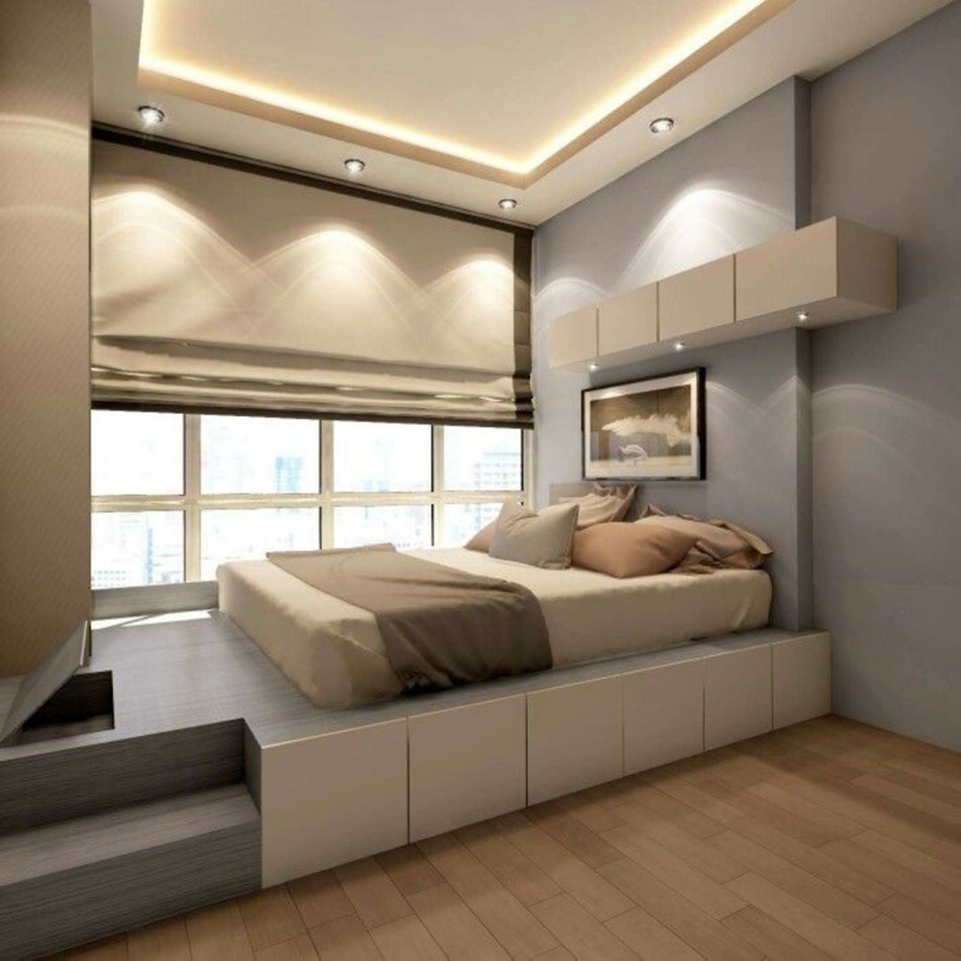 Không cần quá nhiều không gian, nhưng phòng ngủ như thế này lại có thể mang lại sự thoải mái. Với trang trí đơn giản nhưng ấn tượng, bạn có thể tự tạo ra không gian nghỉ ngơi của riêng mình.