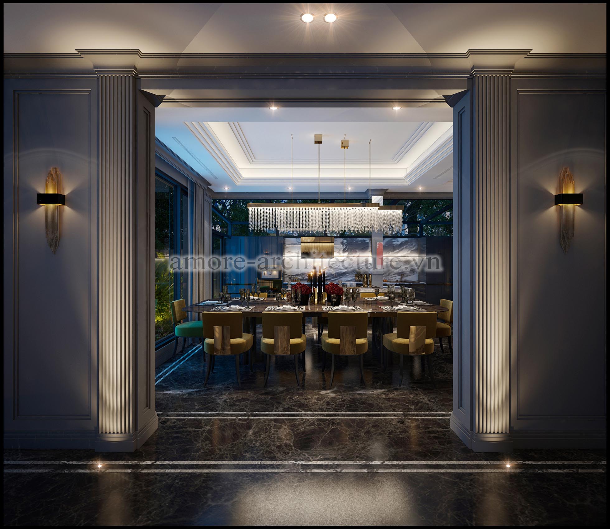 Thiết Kế Nội Thất Biệt Thự Đẹp Vinhomes Dragon Bay