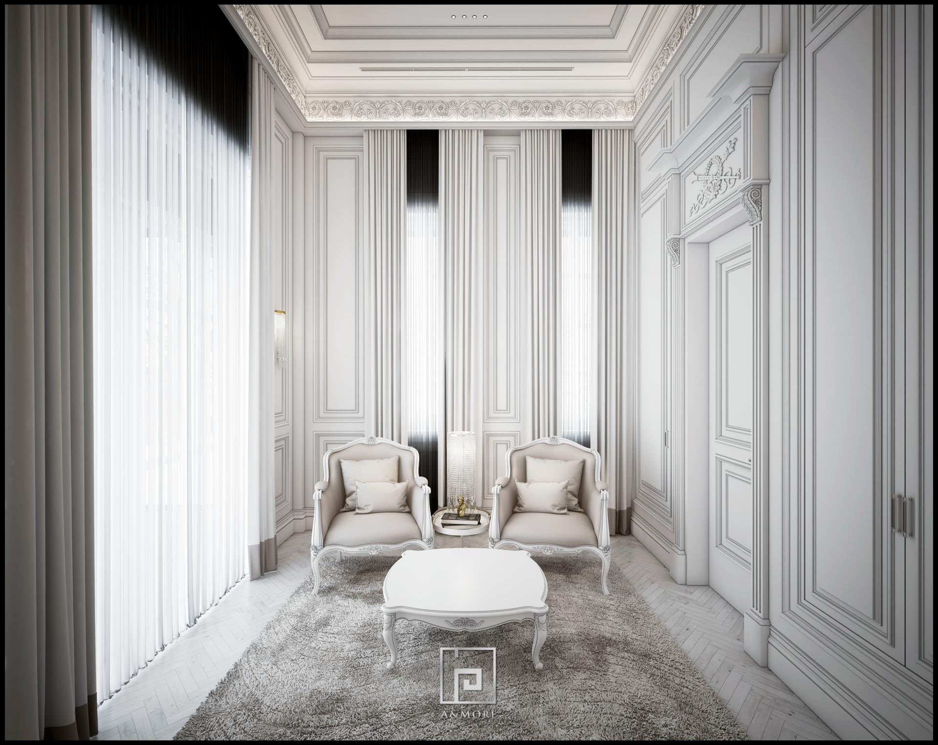 Thiết kế phòng ngủ biệt thự Đăk Lăk