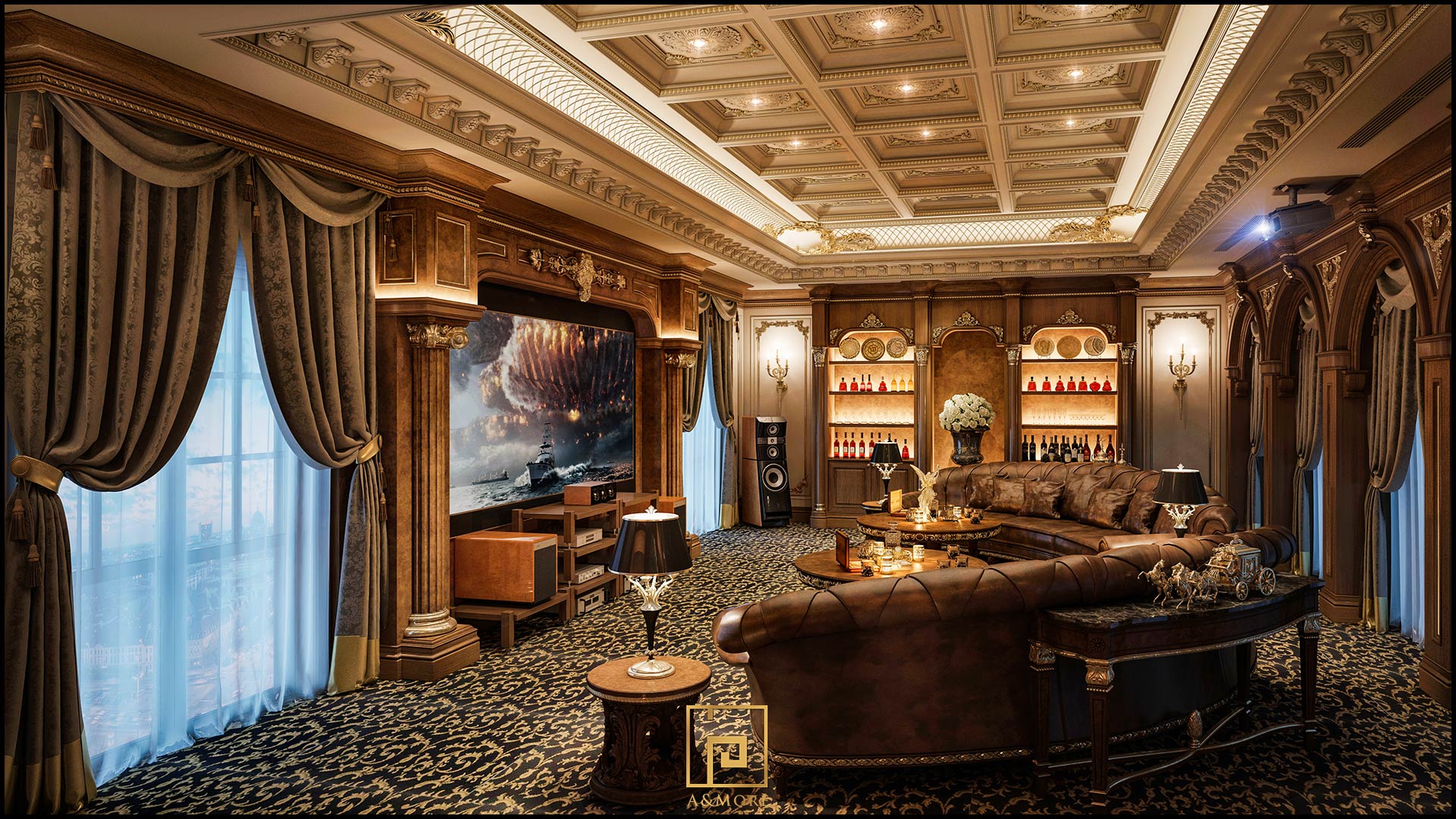 Thiết kế nội thất biệt thự cao cấp và sang trọng đẳng cấp