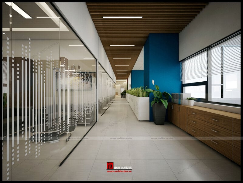 thiết kế văn phòng 90m2 mẫu thiết kế 90m2
