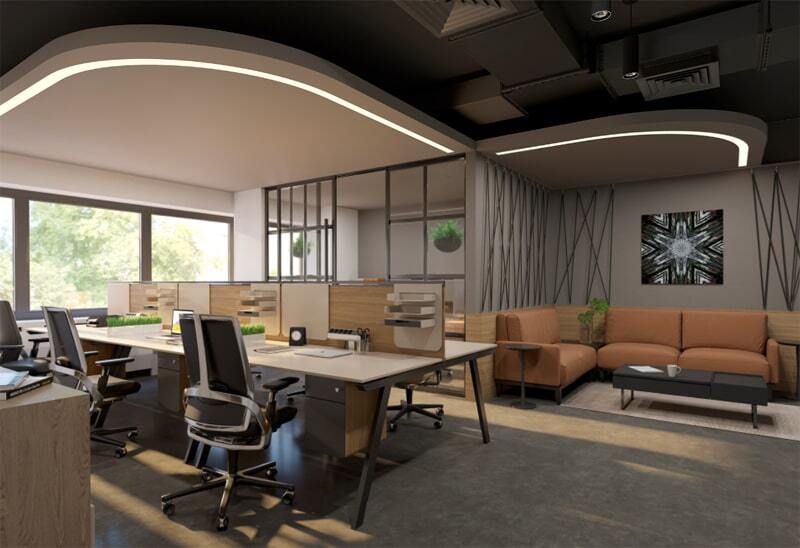 cách trang trí phòng làm việc cách bố trí phòng làm việc tập thể