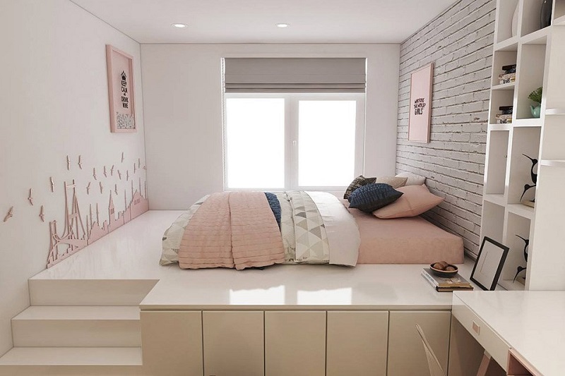 thiết kế phòng ngủ master hiện đại